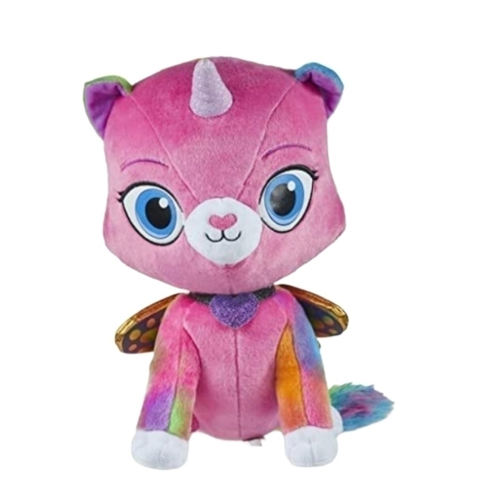𝅺RAINBOW Butterfly Unicorn Kitty Fabulous Felicity Huggable Plush Toy